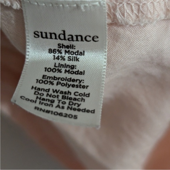 NWOT Sundance Isla Rose Embroidered Floral Peach Blouse - Picture 14 of 14